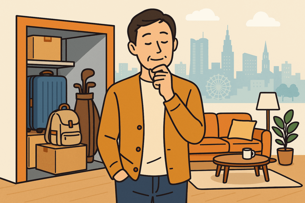 横浜市 トランクルーム 利用イメージ 荷物整理