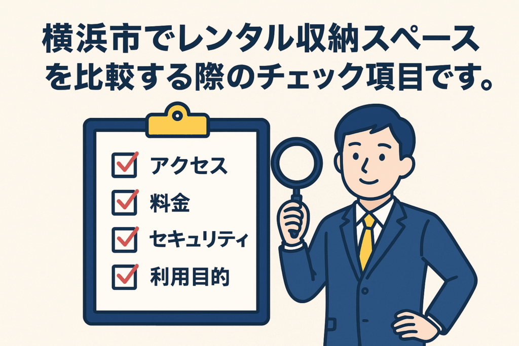 横浜市 レンタル収納スペース 比較 費用 安い